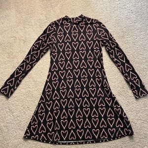 NWOT Target Candy Cane Mock Neck Dress